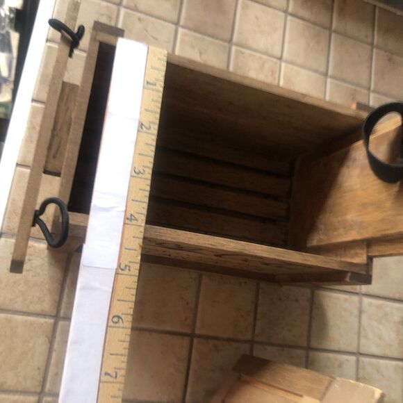 Vitange  Coca Cola Wood Box coke advertising Bottling Co Atlanta GA -5 P… - Picture 11 of 16